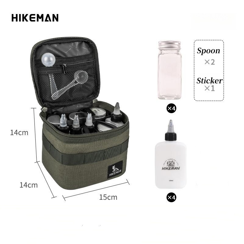 12Pcs/set Outdoor Seasoning Bo - Camping Cooking Container avis et prix