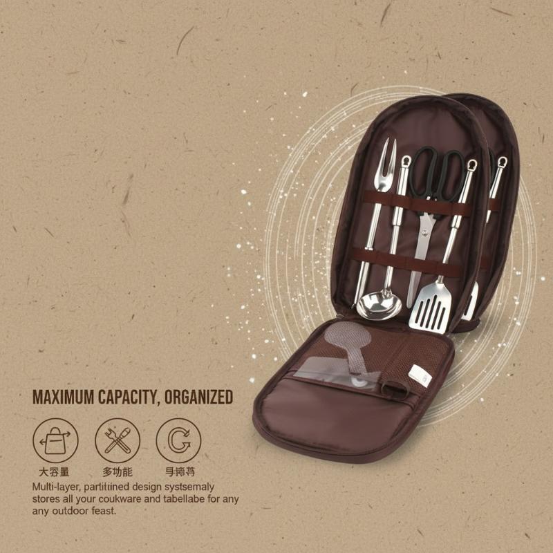 Outdoor Cooking Bag Camping St - Camping Cooking Utensil Bag avis et prix