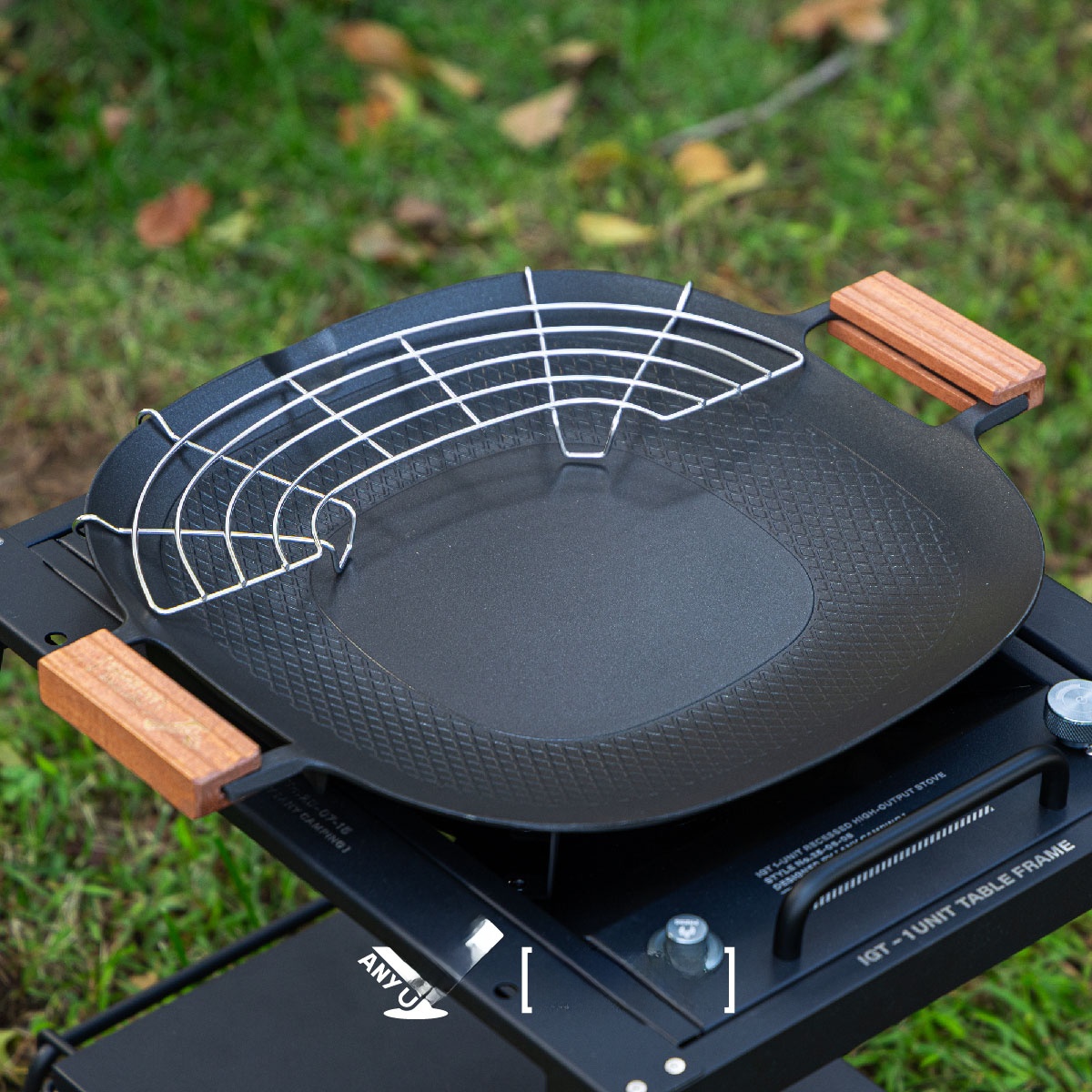 Outdoor Camping BBQ Grill Pan  - Camping Cooking avis et prix