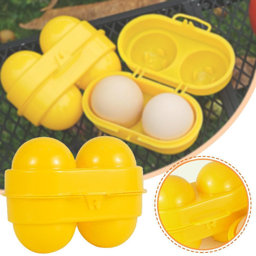 2 Grid Egg Storage Box Contain - Camping Cooking Range avis et prix