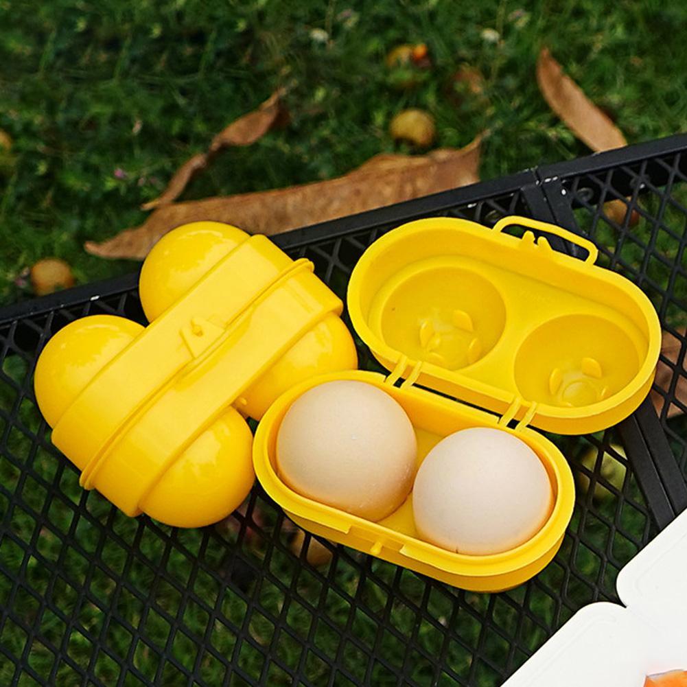 2 Grid Egg Storage Box Contain - Camping Cooking Range avis et prix