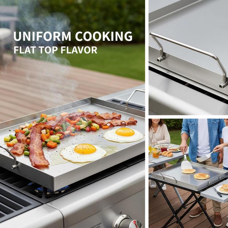 Flat Top Grill Plate 23x16 inc - Camping Cooking avis et prix