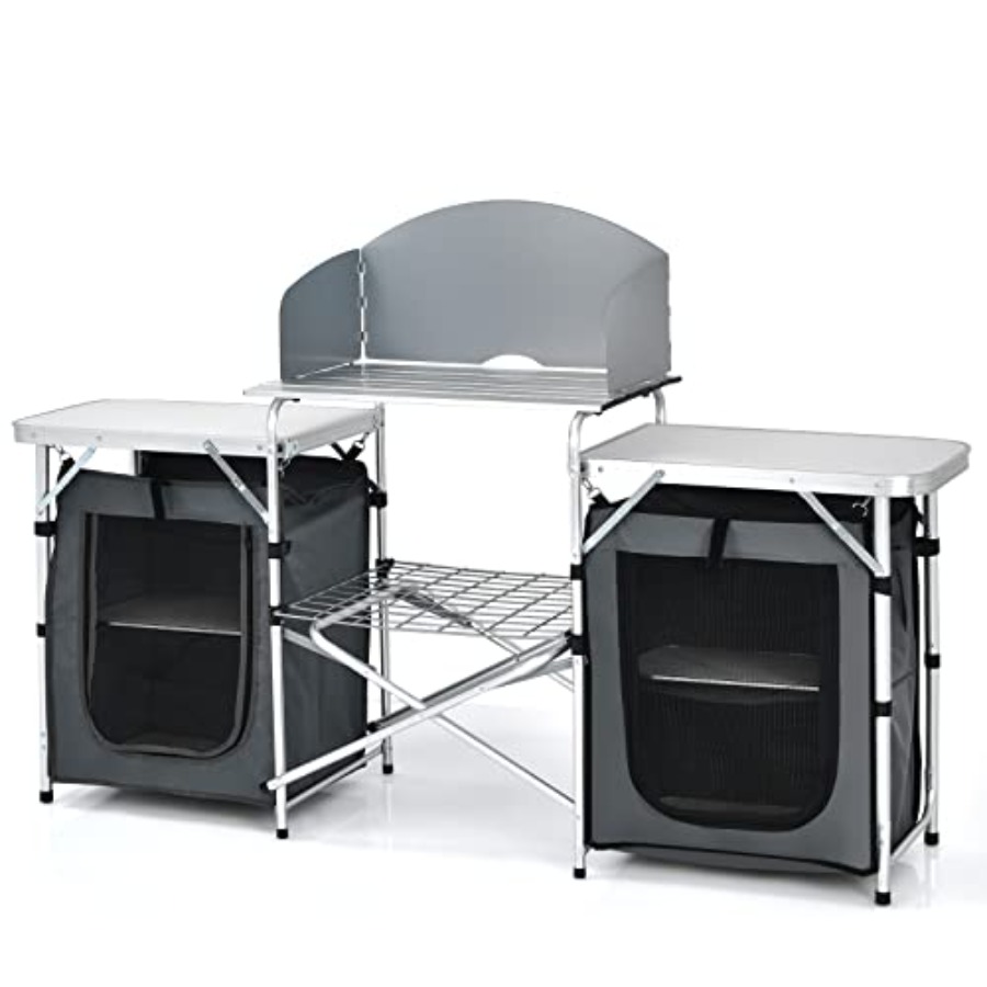 Portable Camping Kitchen Table - Camping Cooking Kitchen avis et prix