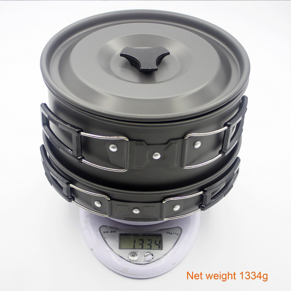 1Set Camping Picnic Cookware S - Camping Cooking Materials avis et prix