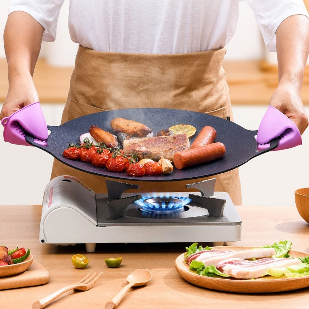 1pc Korean BBQ grill pan Medic - Camping Cooking Range avis et prix