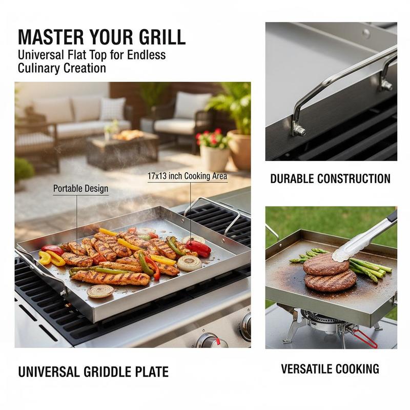 Free Shipping-Rectangular Flat - Camping Cooking avis et prix