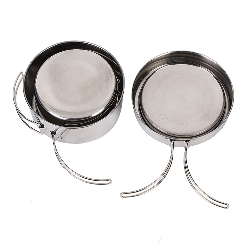 CLS 4-Piece Stainless Steel Ca - Nesting Camping Cooking Set avis et prix