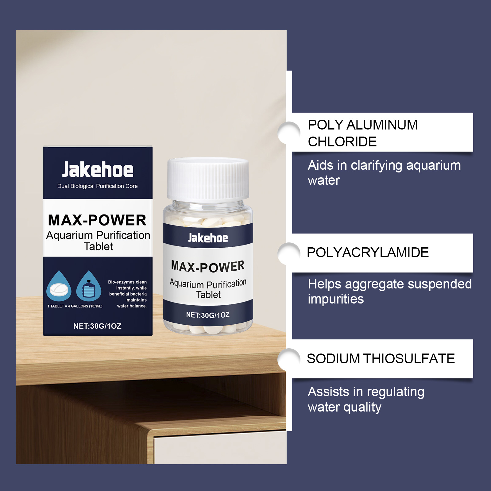 Aquarium Purification Tablets  - Water Purification Tablet avis et prix