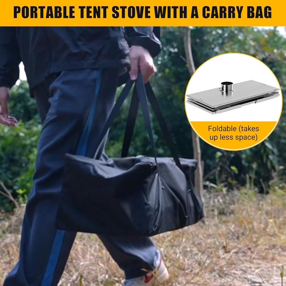 Portable Stainless Steel Campi - Camping Cooking Tent avis et prix