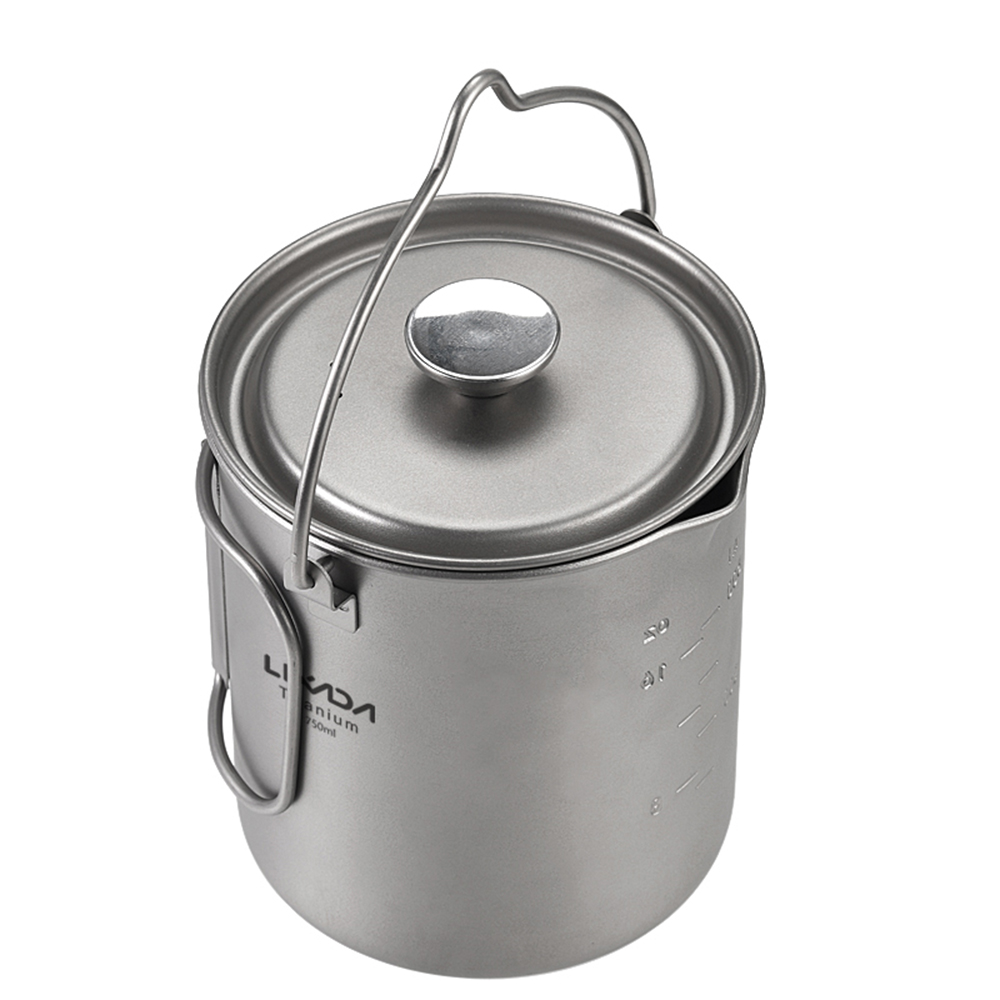 Lixada 750ml Titanium Coffee C - Camping Cooking Ware avis et prix