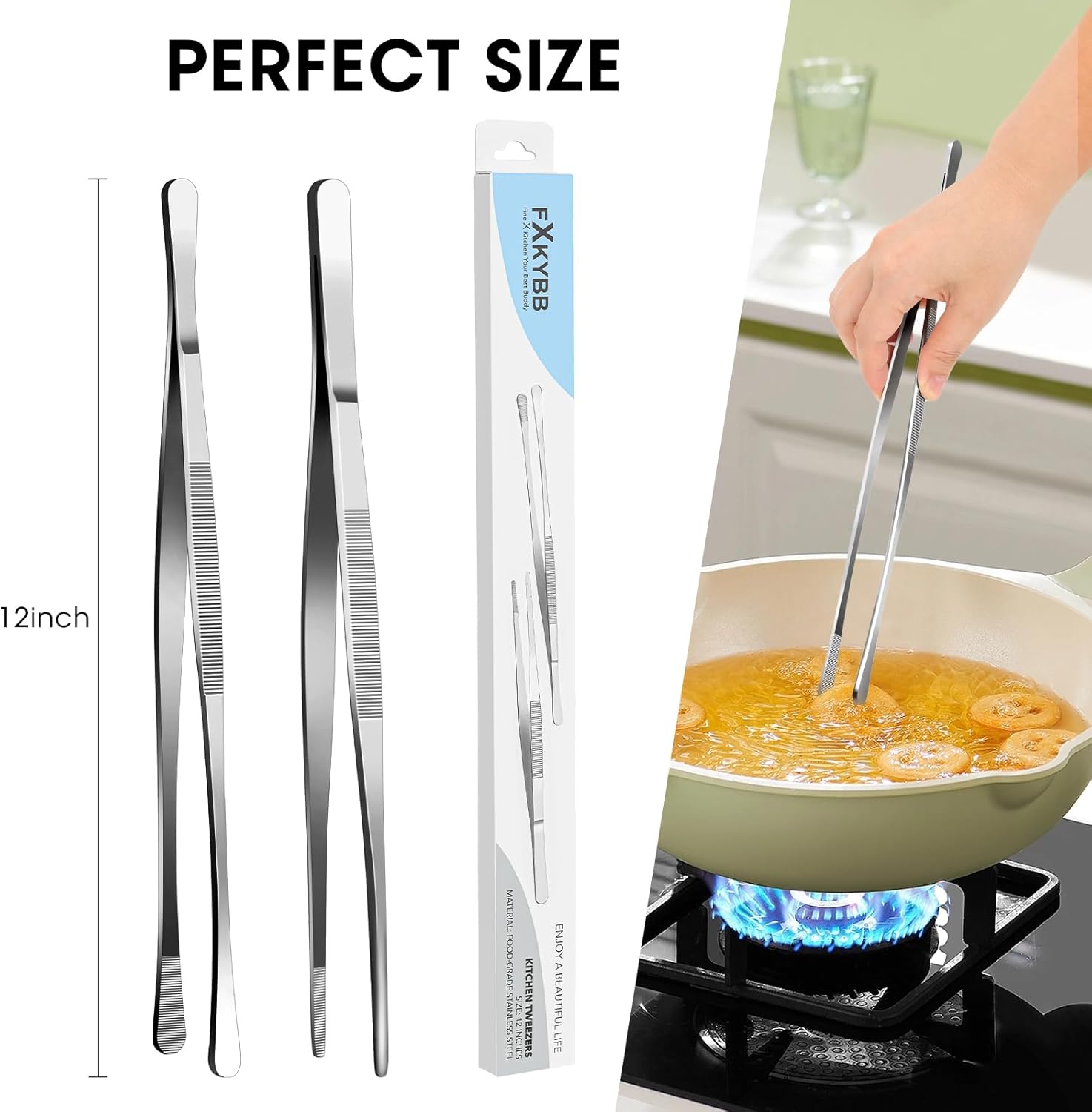 12-Inch Stainless Steel Kitche - Camping Cooking Kitchen avis et prix