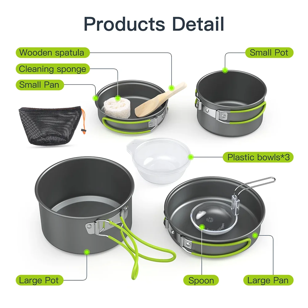 Outdoor Cooking Camping utensi - Camping Cooking Materials avis et prix