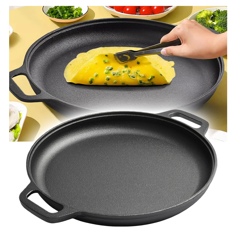Lightweight Cast Iron Skillet  - Camping Cooking Range avis et prix