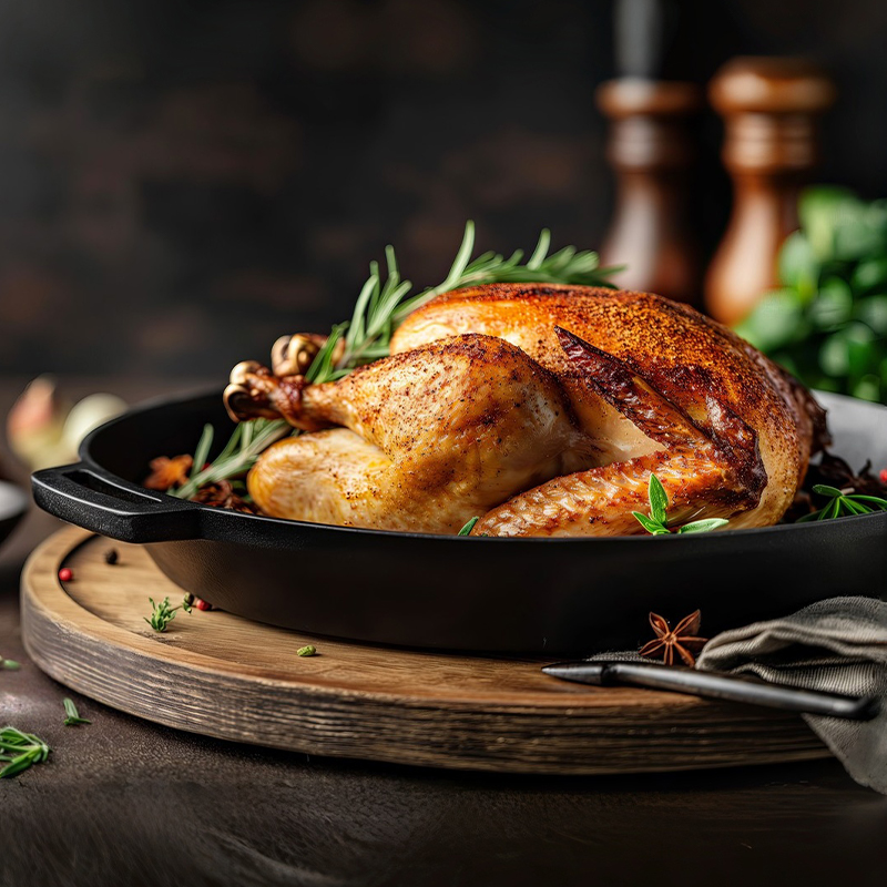 Lightweight Cast Iron Skillet  - Camping Cooking Range avis et prix