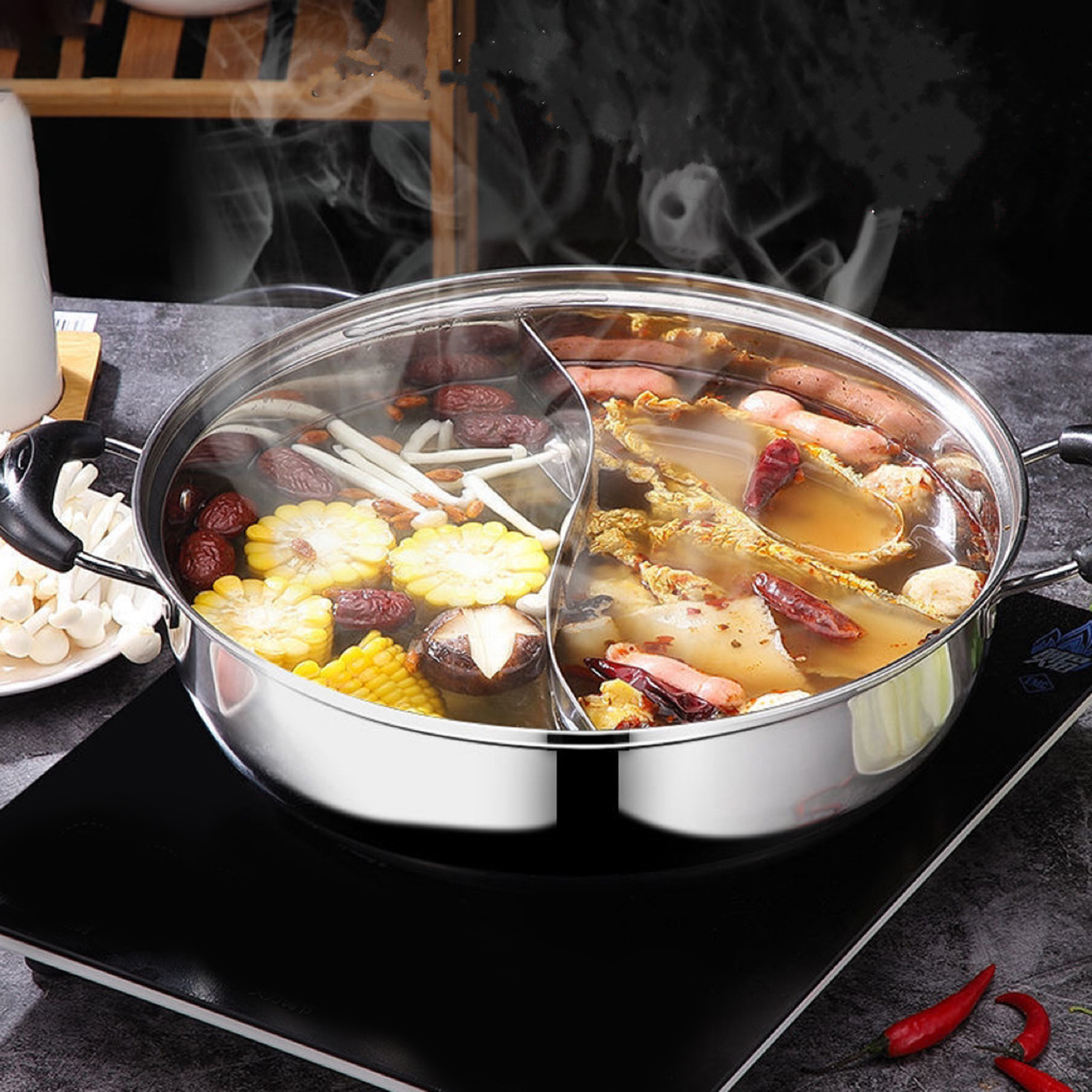 Chinese Shabu Shabu Pot Cookin - Camping Cooking Kitchen avis et prix