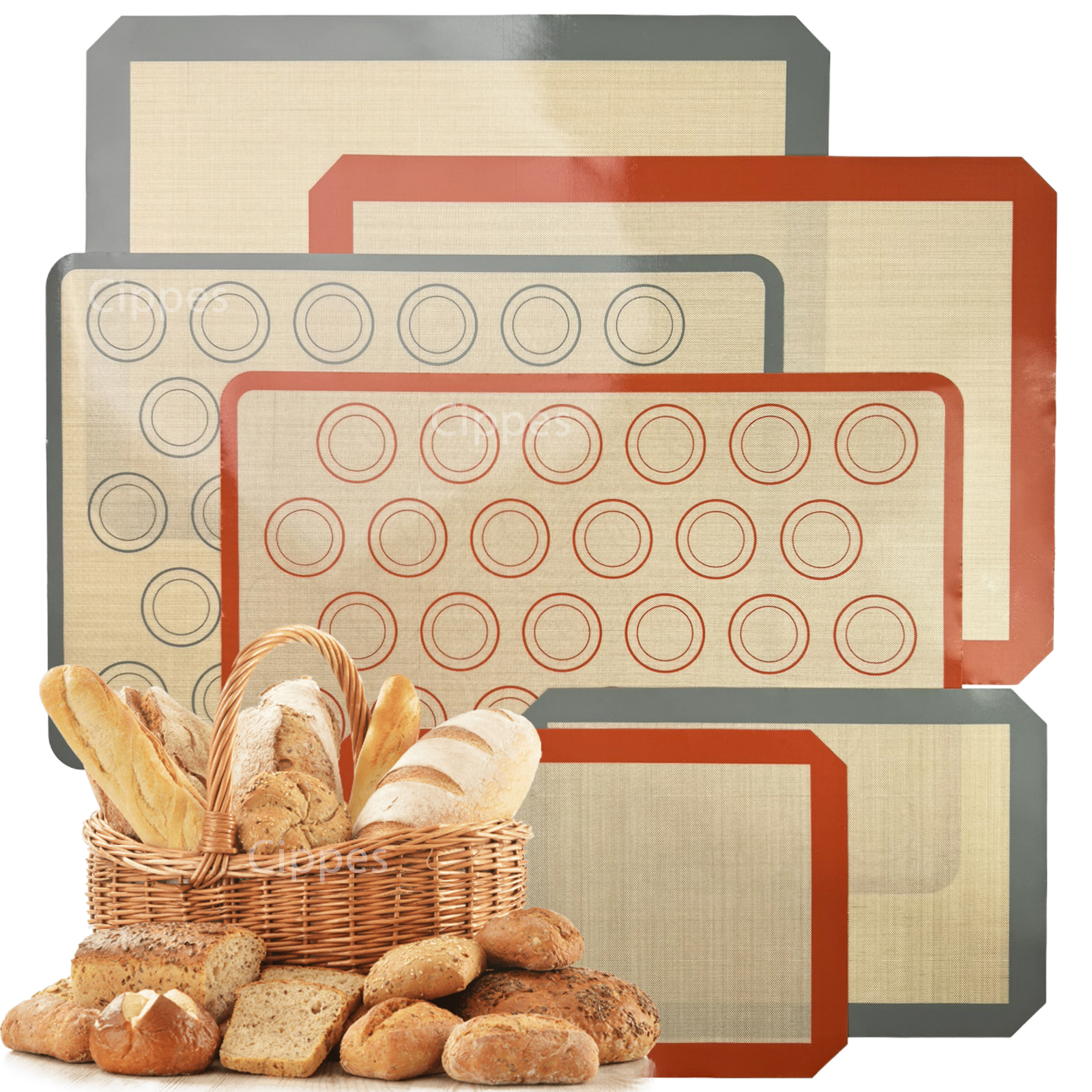 1PC Silicone Baking Mat for Ov - Camping Cooking Mat avis et prix