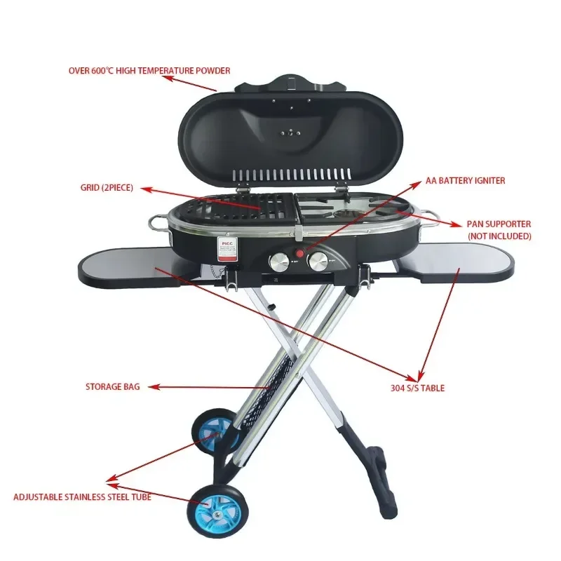 Outdoor indoor gas cooking sto - Camping Cooking Range avis et prix