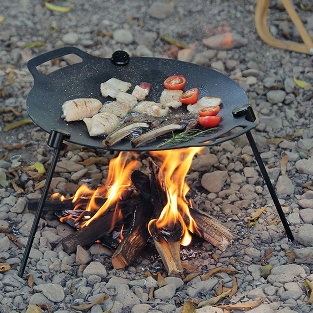 Barbecue Tray Support Adjustab - Camping Cooking Range avis et prix