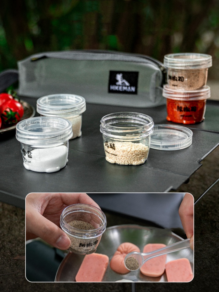Outdoor Seasoning Box Set Camp - Camping Cooking Container avis et prix