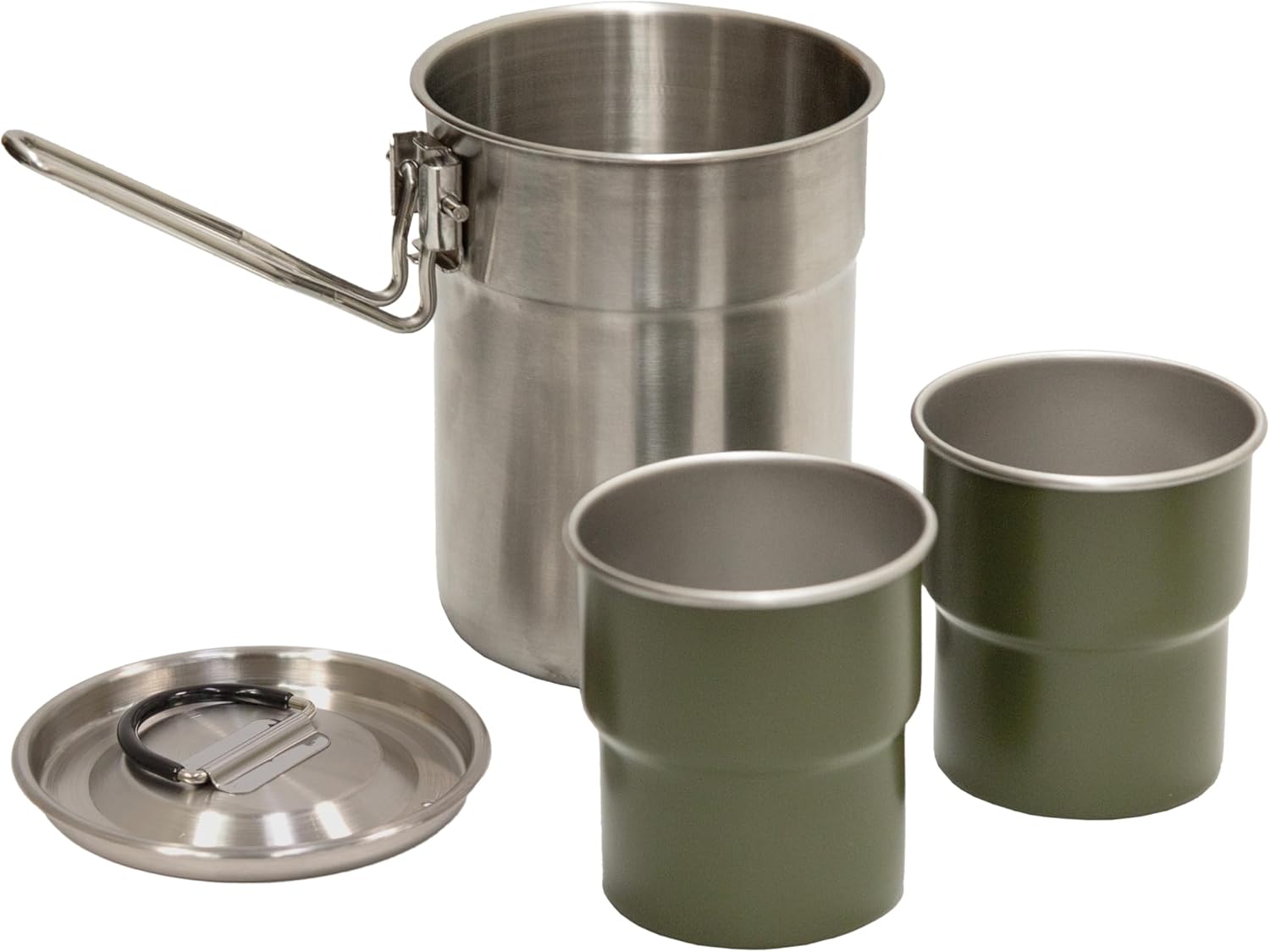 Stainless Steel Camping Cookwa - Nesting Camping Cooking Set avis et prix