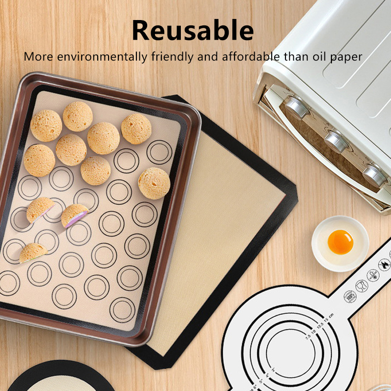1Pc 42x29.5cm Silicone Baking  - Camping Cooking Mat avis et prix