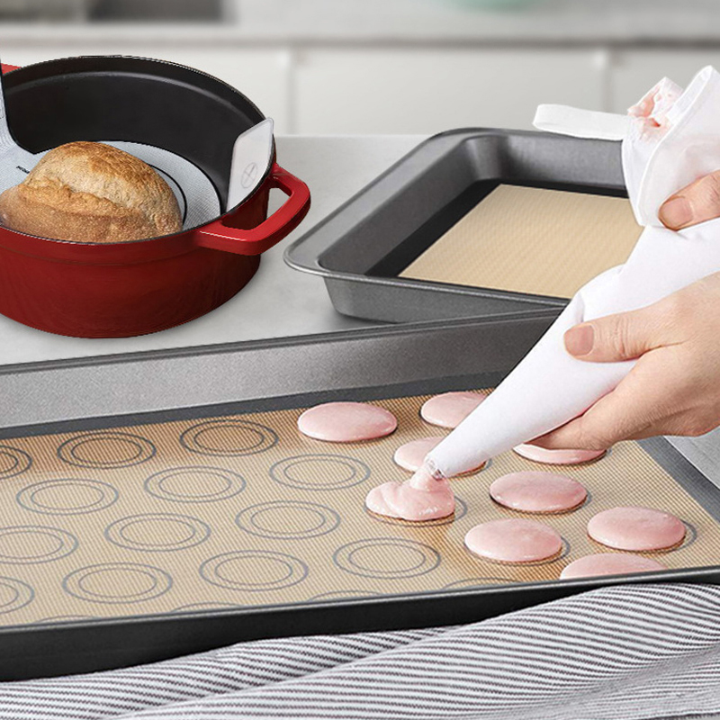 1Pc 42x29.5cm Silicone Baking  - Camping Cooking Mat avis et prix