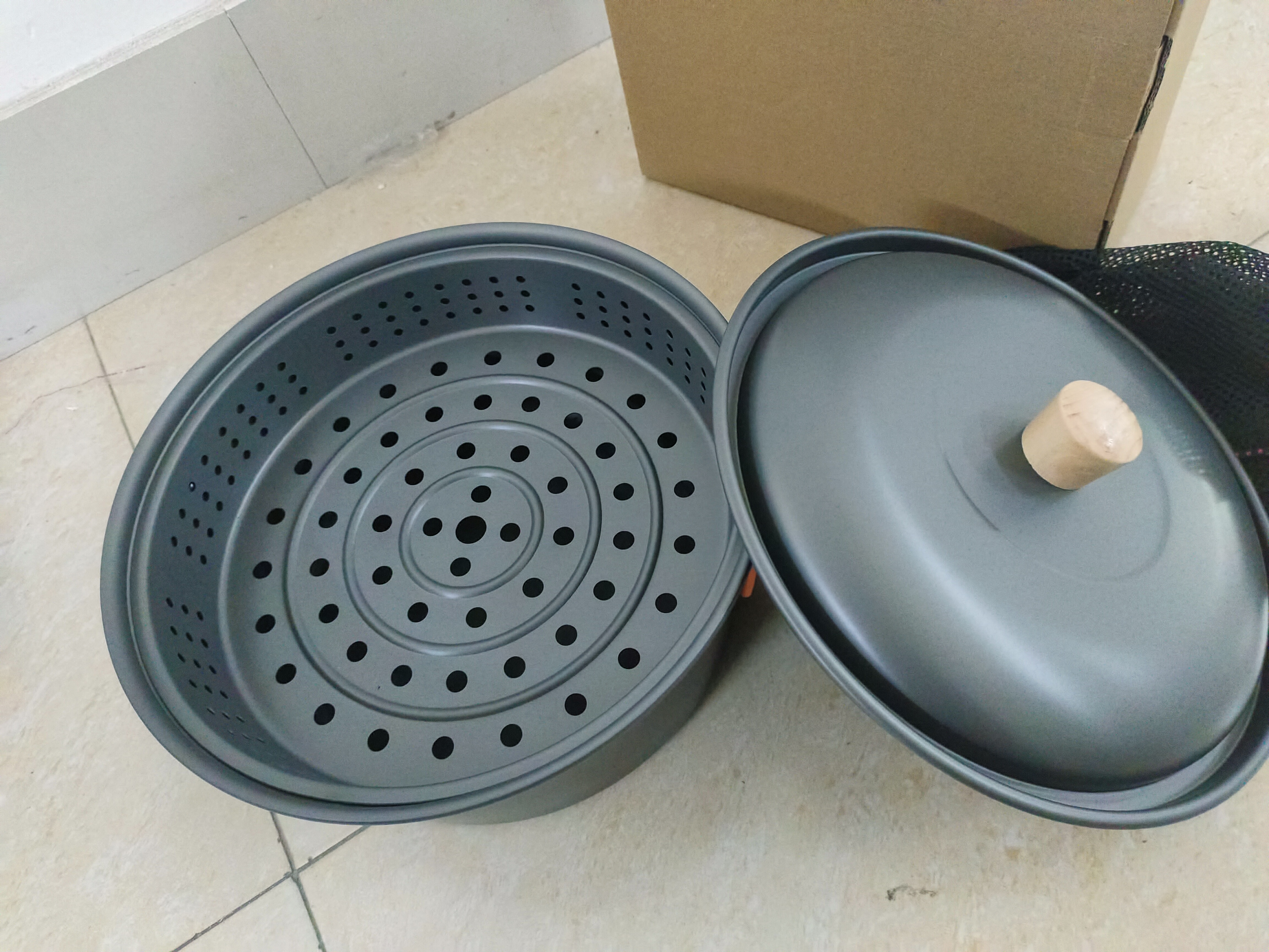 7.5L outdoor cooking pot set w - Camping Cooking Materials avis et prix