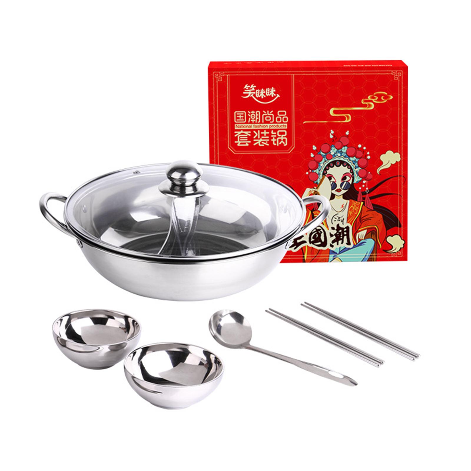 Hot Pot Pan Cooker with Glass  - Camping Cooking Kitchen avis et prix