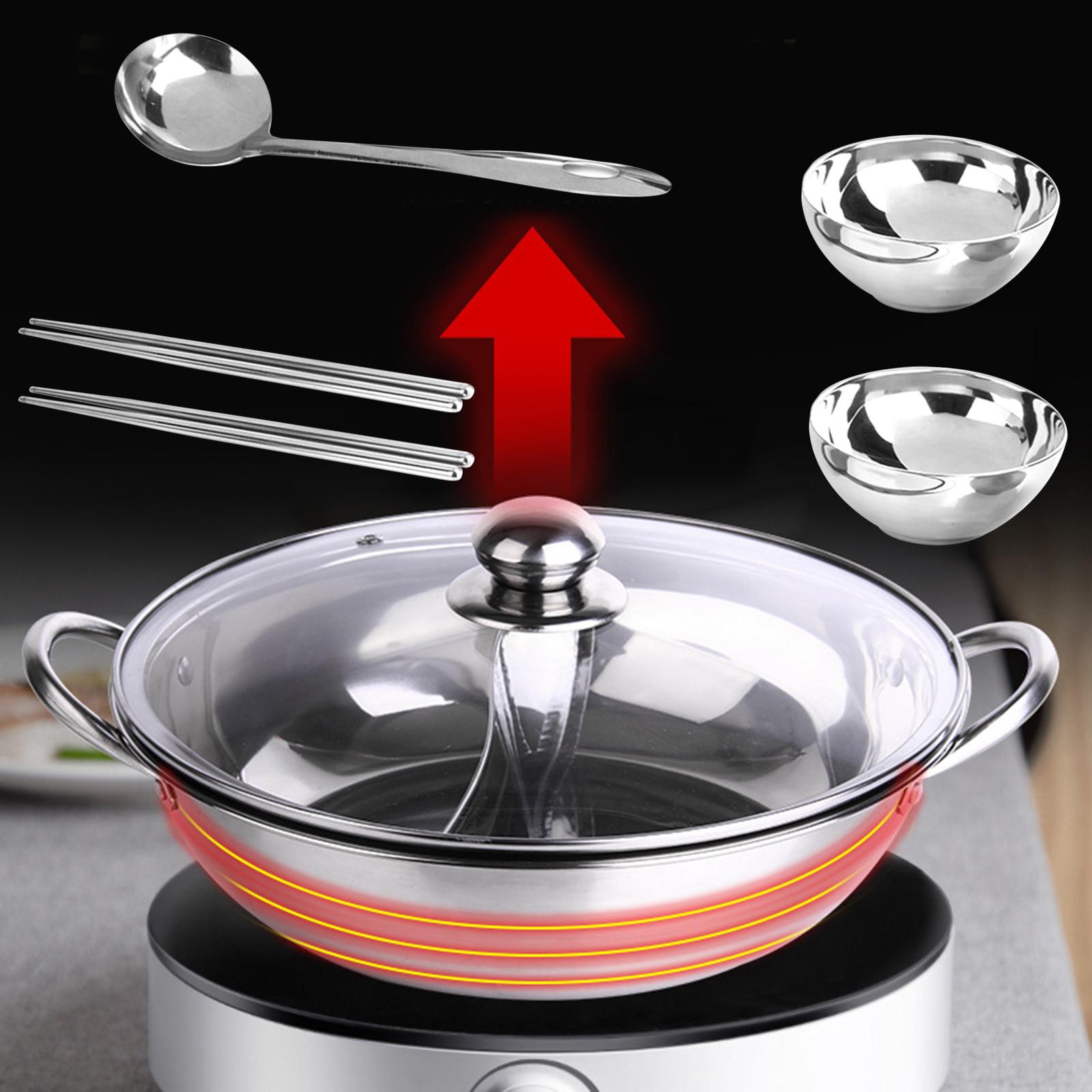 Hot Pot Pan Cooker with Glass  - Camping Cooking Kitchen avis et prix