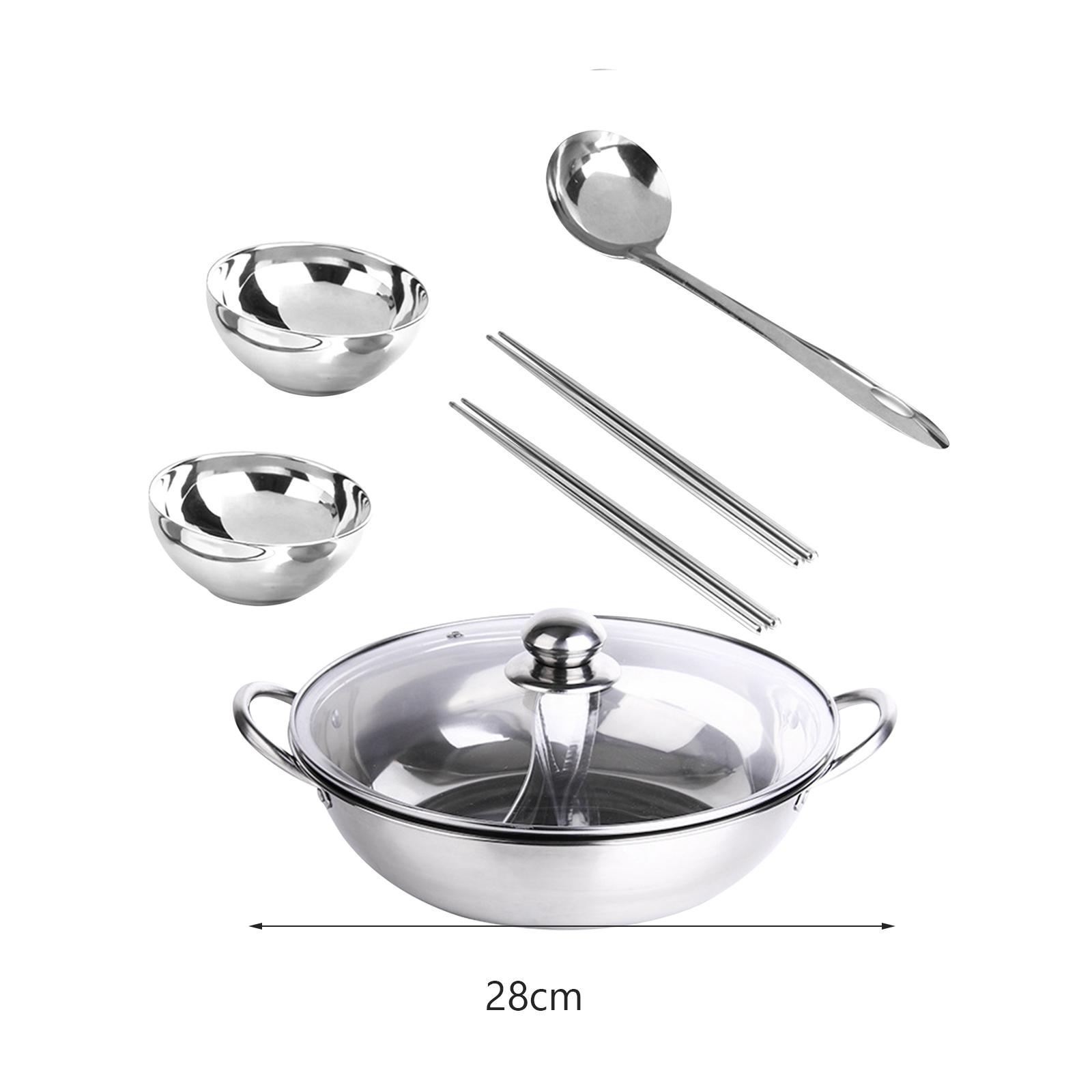 Hot Pot Pan Cooker with Glass  - Camping Cooking Kitchen avis et prix