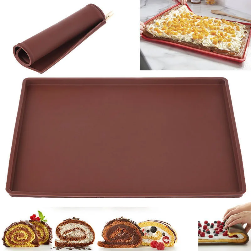 Silicone Baking Mat Cake Roll  - Camping Cooking Mat avis et prix