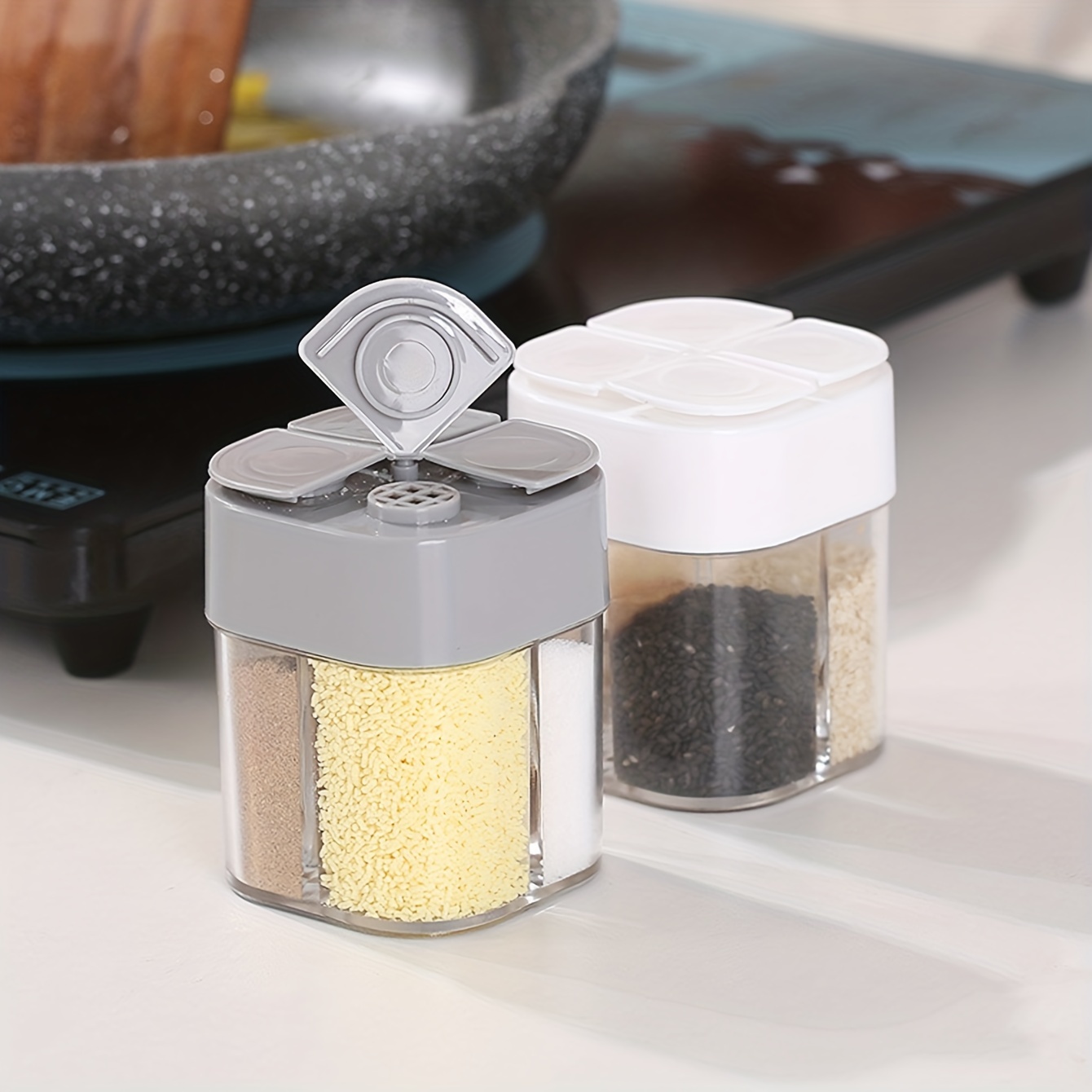 4in1 Camping Seasoning Shaker  - Camping Cooking Container avis et prix
