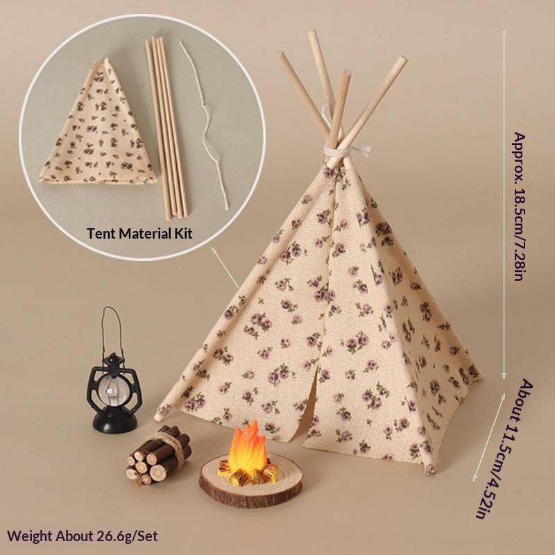 **1 Set 1/12 Doll House Outdoo - Camping Cooking Tent avis et prix