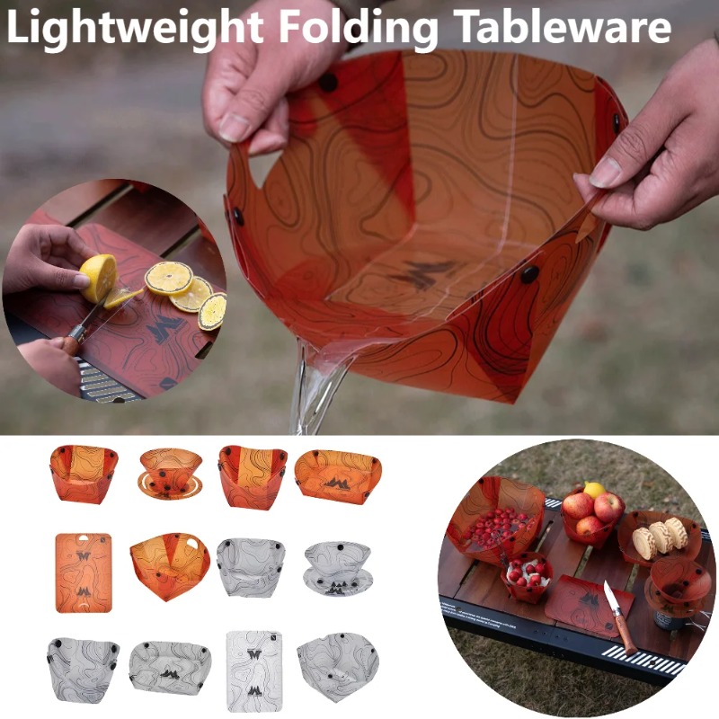 Foldable Camping Tableware Por - Camping Cooking Ware avis et prix