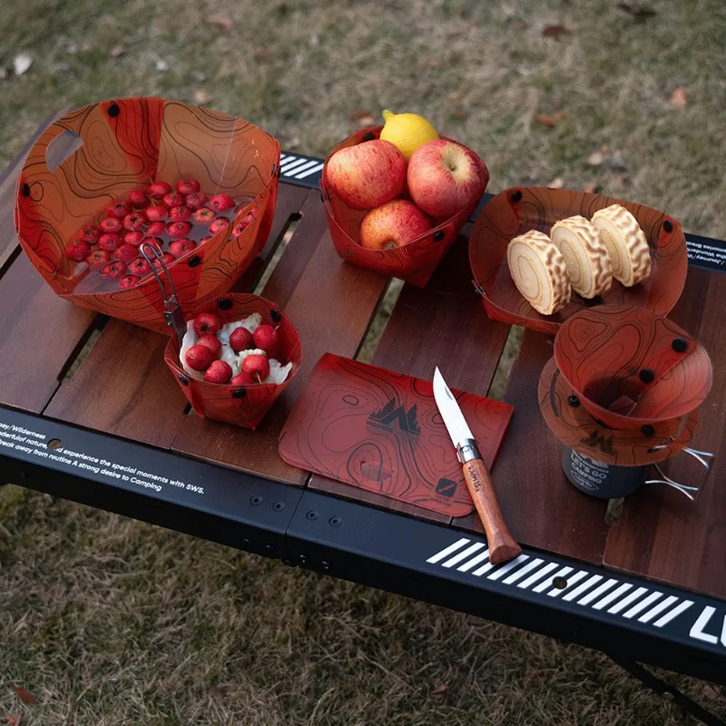 Foldable Camping Tableware Por - Camping Cooking Ware avis et prix